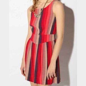 Cooperative red stripe dress
